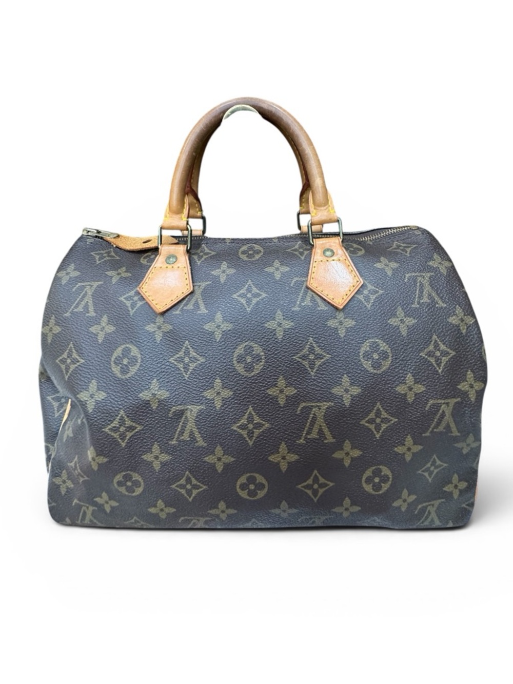 Louis Vuitton Speedy 30 Monogram Canvas | Made in France 2000 | Honey Patina